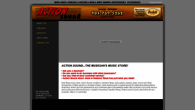 What Actionsoundmusic.com website looked like in 2020 (4 years ago)