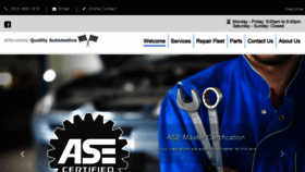 What Aqautomotive.com website looked like in 2020 (4 years ago)
