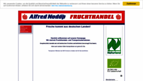 What Alfred-nodop-gmbh.de website looked like in 2020 (4 years ago)