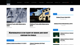 What Associazionesubalpinamathesis.it website looked like in 2020 (4 years ago)