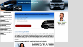 What Autoversicherungvergleich.net website looked like in 2020 (4 years ago)