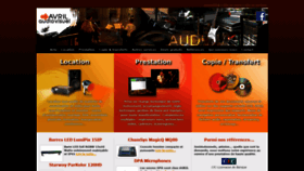 What Avril-audiovisuel.fr website looked like in 2020 (4 years ago)