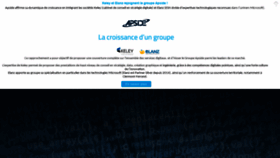What Apside-groupe.com website looked like in 2020 (4 years ago)