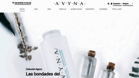 What Avynacos.mx website looked like in 2020 (4 years ago)