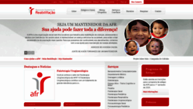 What Afr.org.br website looked like in 2020 (4 years ago)
