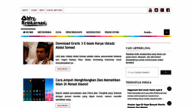 What Abhyreinkarnasi.com website looked like in 2020 (4 years ago)