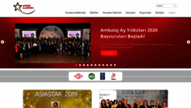 What Ambalajyarismasi.com website looked like in 2020 (4 years ago)