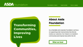 What Asdafoundation.org website looked like in 2020 (4 years ago)
