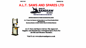 What Altsawsandspares.com website looked like in 2020 (4 years ago)