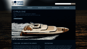 What Adriaticcruises.eu website looked like in 2020 (4 years ago)