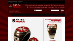 What Anellipersonalizzati.moda website looked like in 2020 (4 years ago)