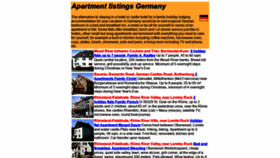 What Apartment-listings.com website looked like in 2020 (4 years ago)