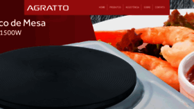 What Agratto.com.br website looked like in 2020 (4 years ago)