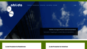 What Ablida.de website looked like in 2020 (4 years ago)