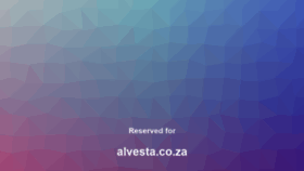 What Alvesta.co.za website looked like in 2020 (4 years ago)