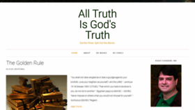 What Alltruthisgodstruth.com website looked like in 2020 (4 years ago)