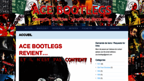 What Ace-bootlegs.com website looked like in 2020 (4 years ago)