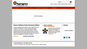 What Approgence.com website looked like in 2020 (4 years ago)