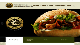 What Akserfood.de website looked like in 2020 (4 years ago)