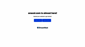 What Anacel.com website looked like in 2020 (4 years ago)