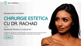 What Art-estetica.ro website looked like in 2020 (4 years ago)