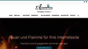 What Akzente4you.de website looked like in 2020 (4 years ago)