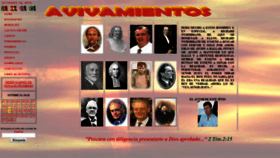 What Avivamientos.net website looked like in 2020 (4 years ago)
