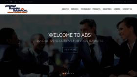 What Absi-usa.com website looked like in 2020 (4 years ago)