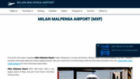 What Airportmalpensa.com website looked like in 2020 (4 years ago)