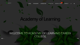 What Albioncollege.ca website looked like in 2020 (4 years ago)