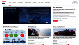 What Apl.com website looked like in 2020 (5 years ago)
