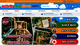 What Activitytoysdirect.com website looked like in 2020 (4 years ago)