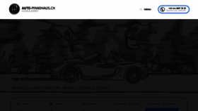 What Auto-pfandhaus.ch website looked like in 2020 (4 years ago)