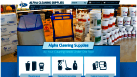 What Alphacleaningsupplies.com.au website looked like in 2020 (4 years ago)