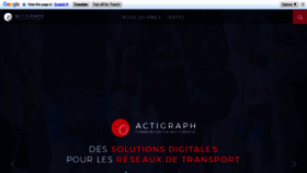 What Actigraph.com website looked like in 2020 (4 years ago)