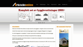 What Arkitektonline.com website looked like in 2020 (4 years ago)