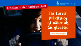 What Arbeiten-in-der-nachbarschaft.berlin website looked like in 2020 (4 years ago)