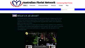 What Australianfloristnetwork.com.au website looked like in 2020 (4 years ago)