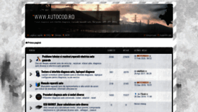 What Autocod.ro website looked like in 2020 (4 years ago)
