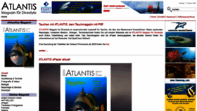 What Atlantis-magazin.de website looked like in 2020 (4 years ago)