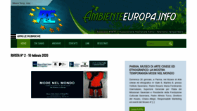 What Ambienteeuropa.info website looked like in 2020 (4 years ago)