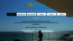 What Algarvevista.com website looked like in 2020 (4 years ago)