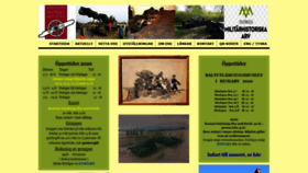 What Artillerimuseet.se website looked like in 2020 (4 years ago)