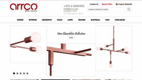 What Arrco.ae website looked like in 2020 (5 years ago)
