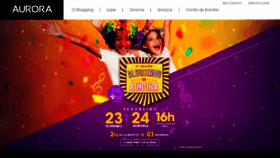 What Aurorashopping.com.br website looked like in 2020 (4 years ago)