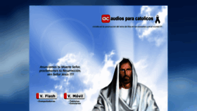 What Audiosparacatolicos.org website looked like in 2020 (5 years ago)