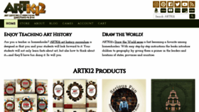 What Artk12.com website looked like in 2020 (4 years ago)