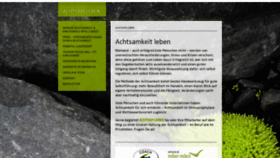 What Achtsam-leben.eu website looked like in 2020 (4 years ago)