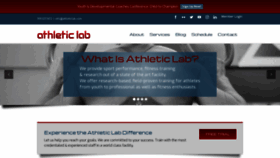 What Athleticlab.com website looked like in 2020 (4 years ago)