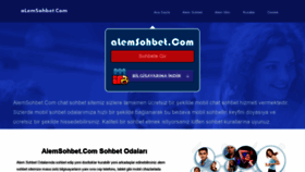 What Alemsohbet.com website looked like in 2020 (4 years ago)